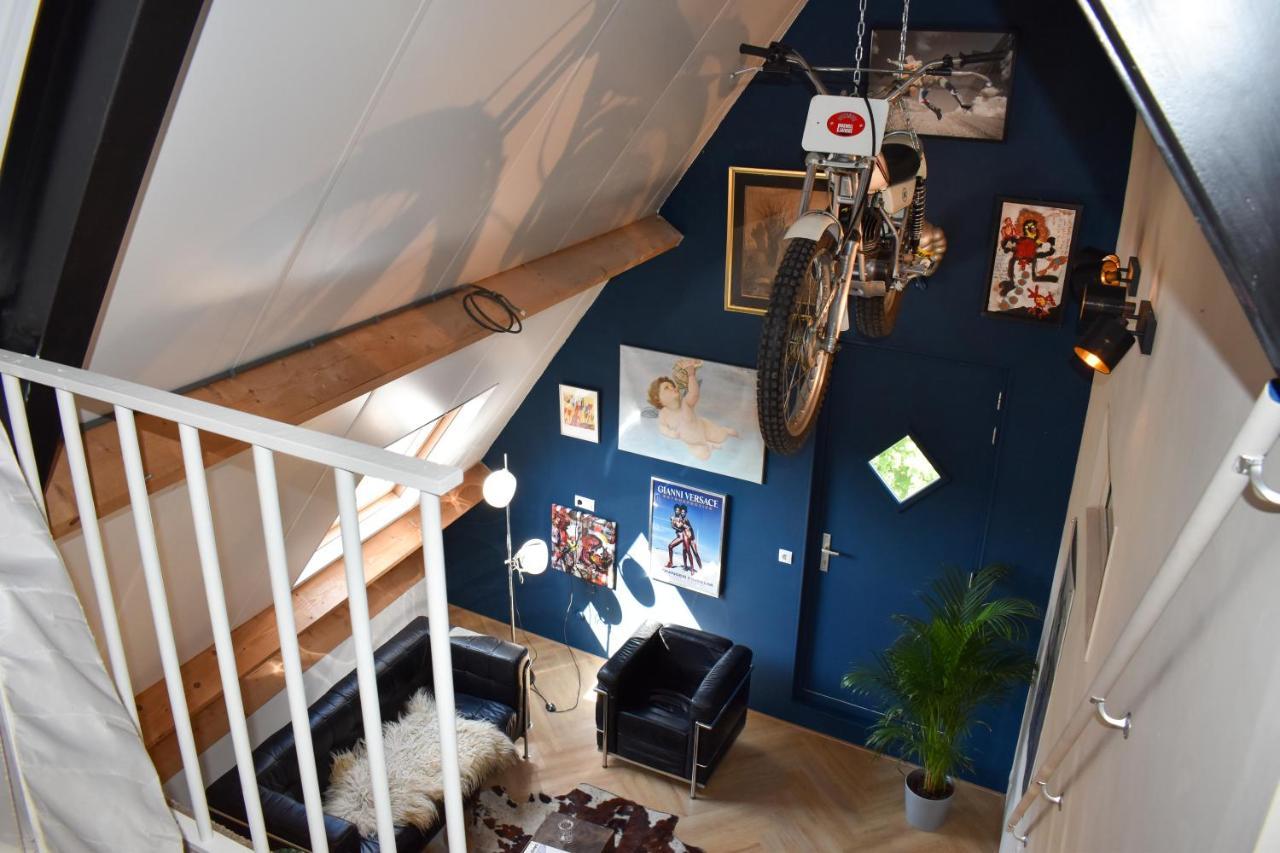 Stijlvol Appartement 'Moto' In Centrum Franeker. 外观 照片