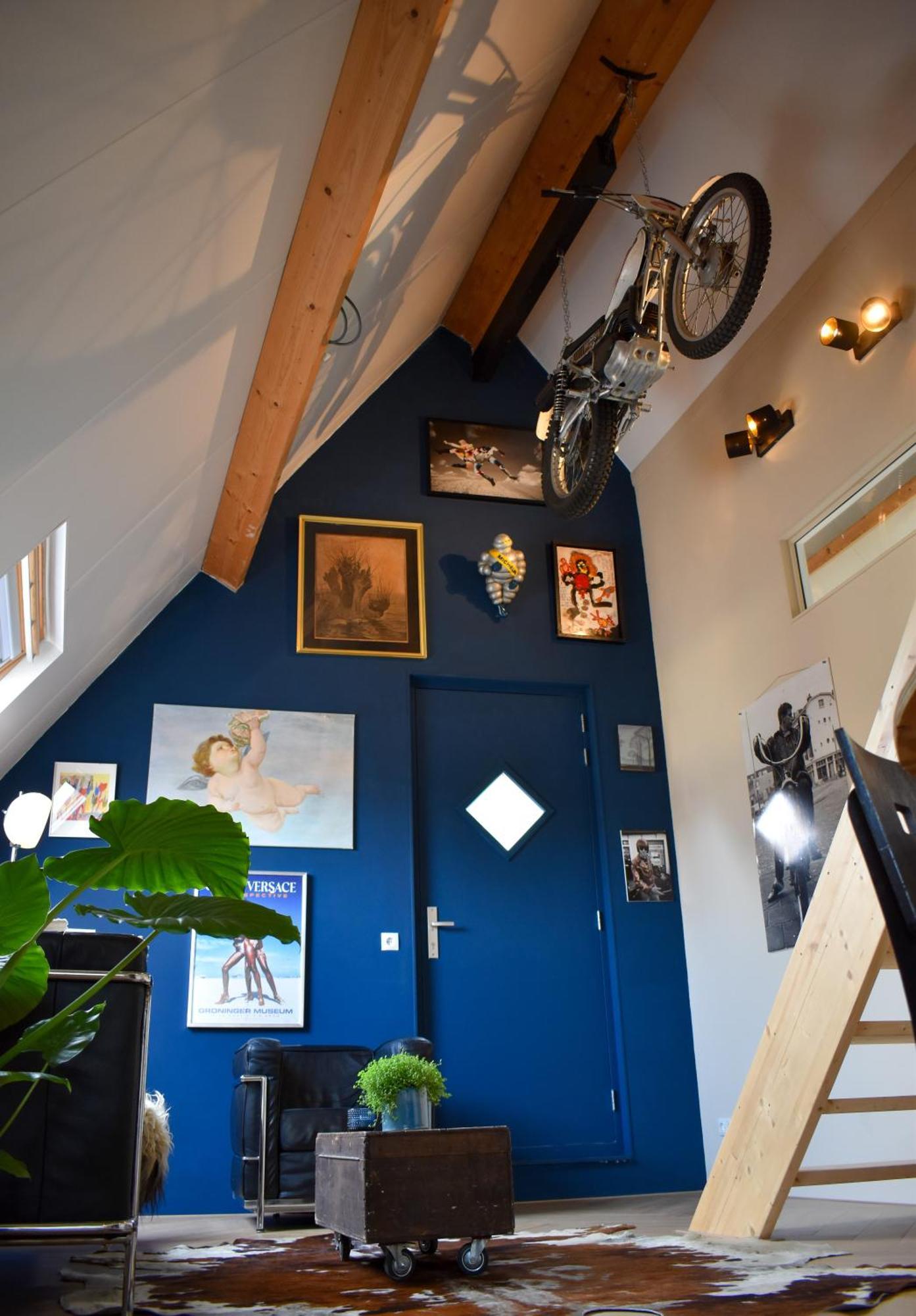 Stijlvol Appartement 'Moto' In Centrum Franeker. 外观 照片